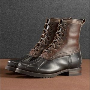 Frye snow duck boots